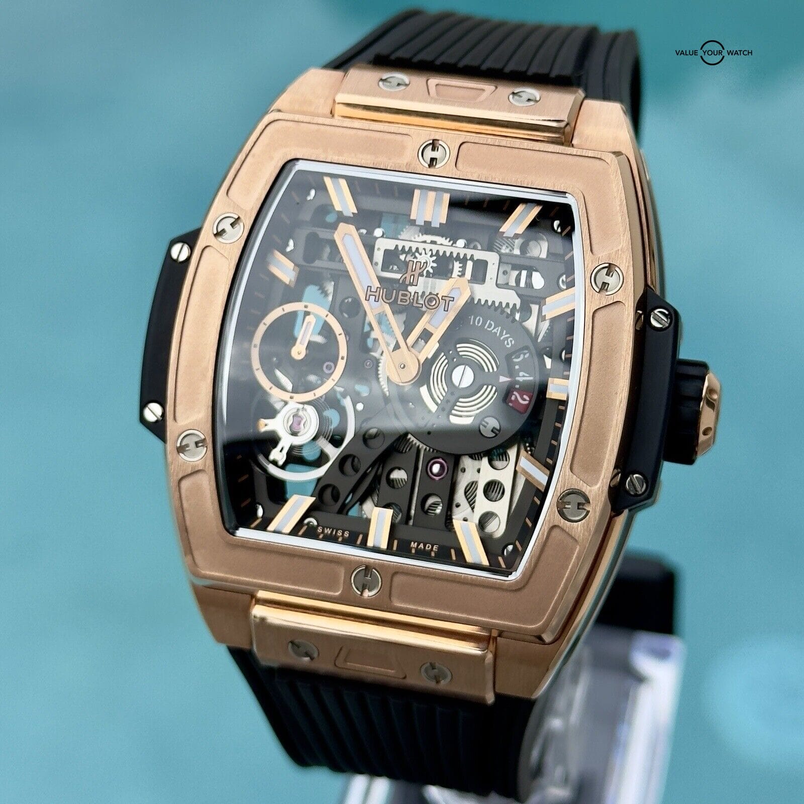 Hublot Spirit of Big Bang Meca-10 King Gold - Full Set - 614.OX.1180.RX - Image 5