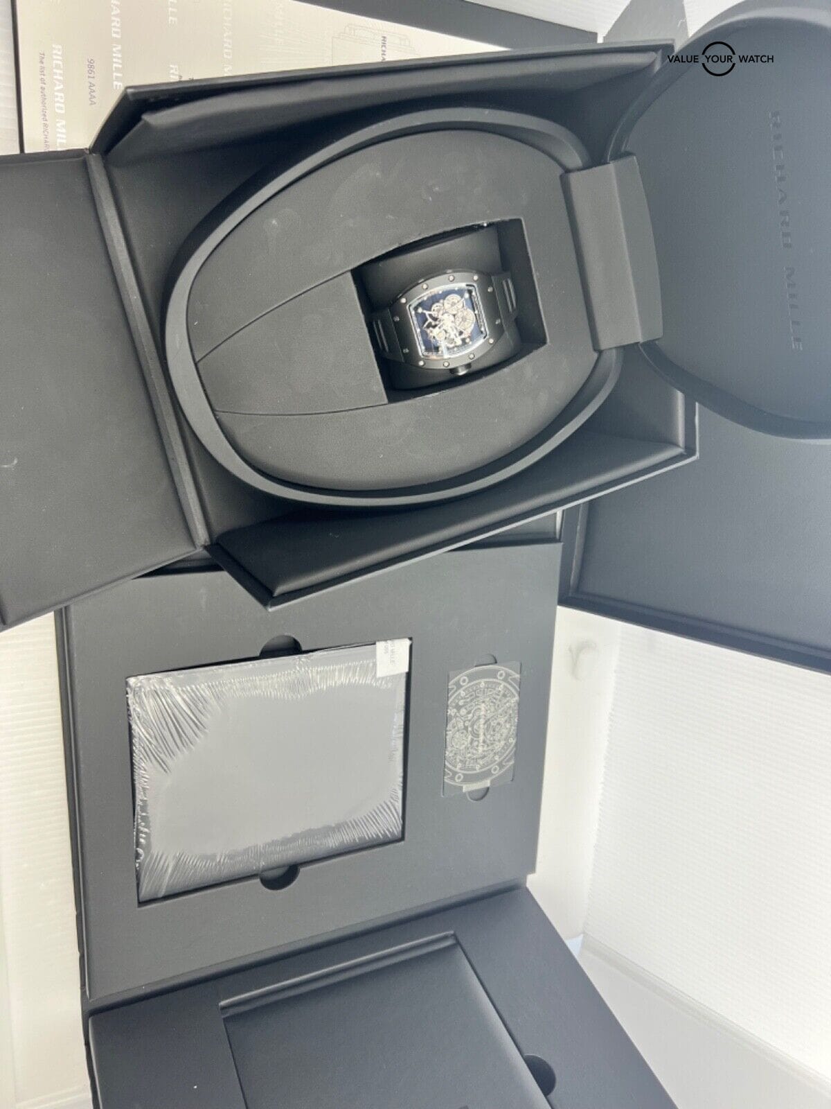 2016 Ltd 50 Asia Exclusive Richard Mille Bubba Watson Black Ceramic Bezel RM055 - Image 3