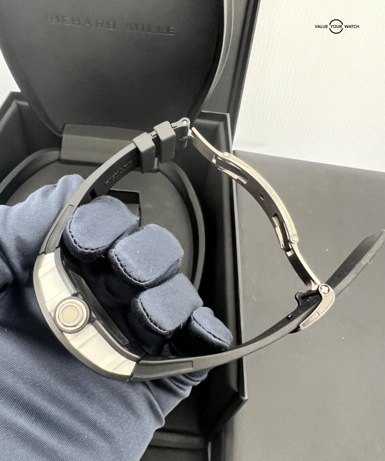 2016 Ltd 50 Asia Exclusive Richard Mille Bubba Watson Black Ceramic Bezel RM055 - Image 7