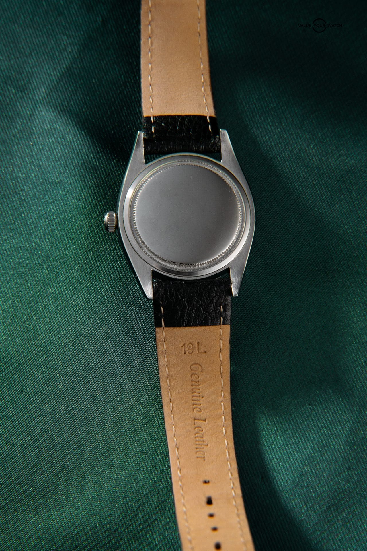 Rolex 6694 Oyster Date Precision Stainless Steel Silver Dial Manual Vintage 34mm - Image 16