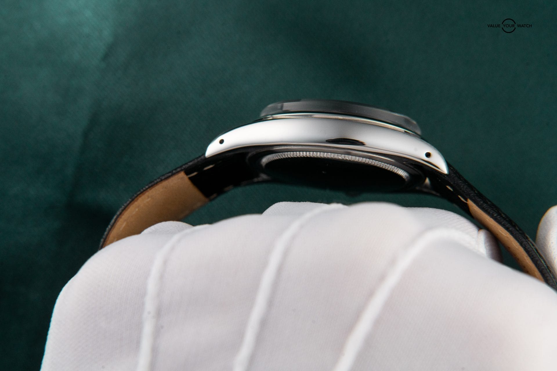 Rolex 6694 Oyster Date Precision Stainless Steel Silver Dial Manual Vintage 34mm - Image 14