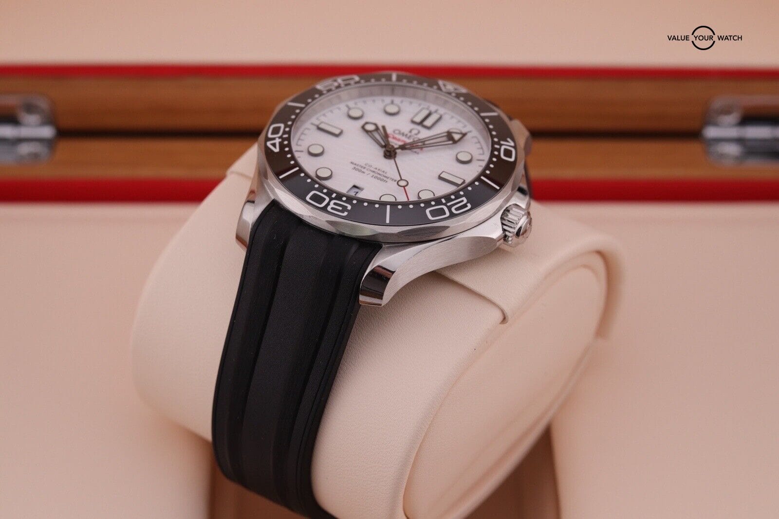 Omega Seamaster 42mm White Wave Dial Men's Watch 210.32.42.20.04.001 B&P - Image 10