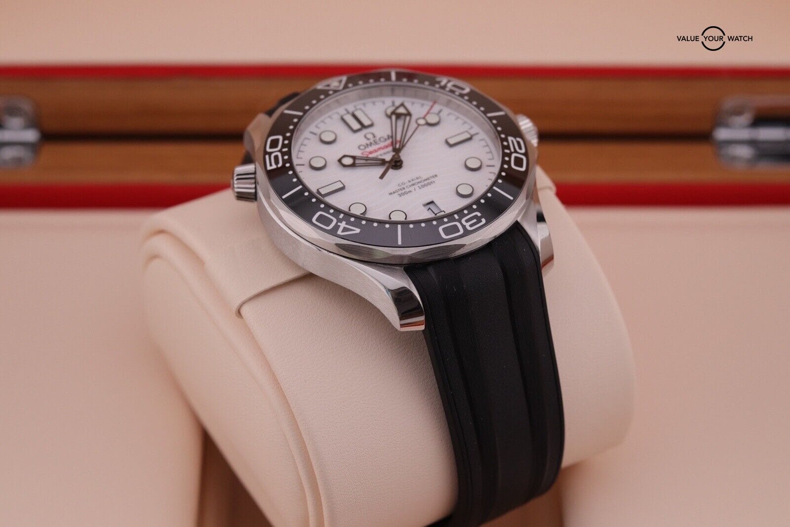 Omega Seamaster 42mm White Wave Dial Men's Watch 210.32.42.20.04.001 B&P - Image 11