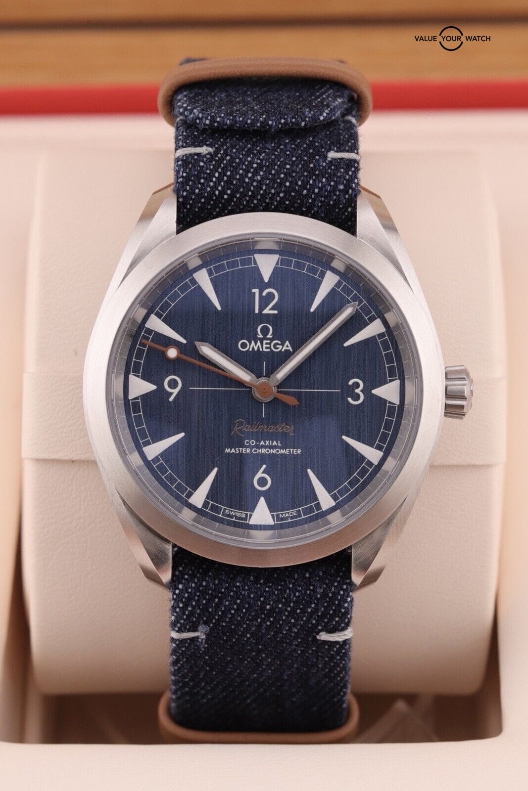 Omega Seamaster Railmaster Co-axial Chronometer Automatic Stainless Steel Watch - Image 8