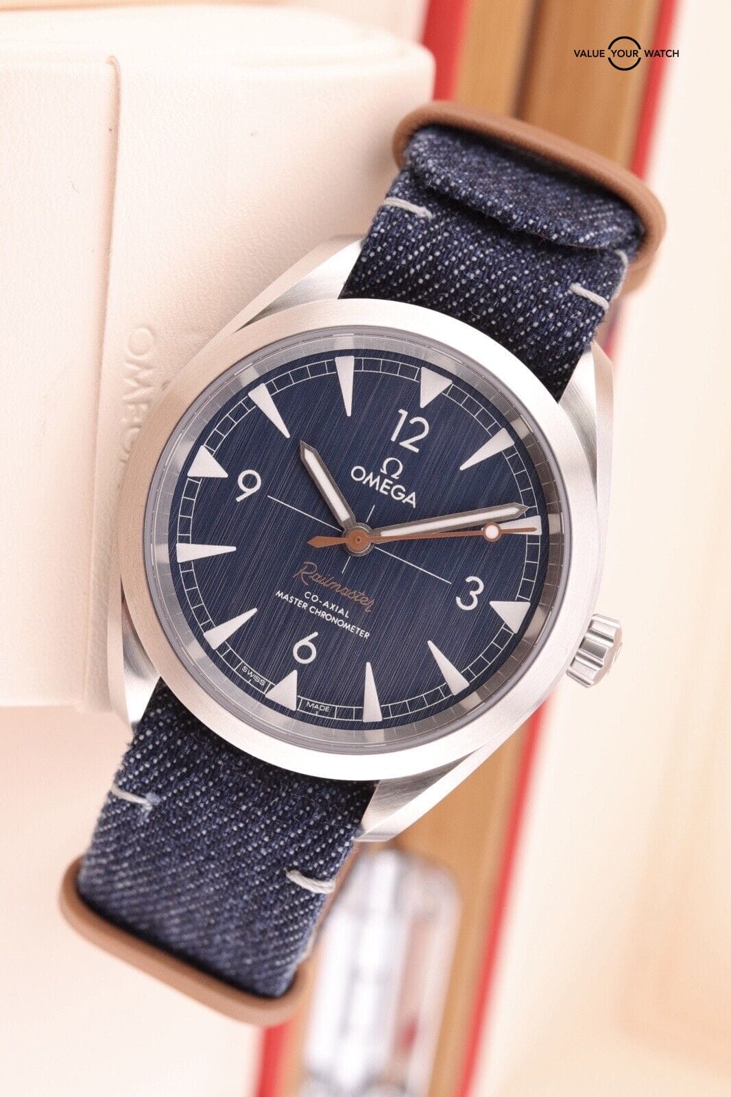 Omega Seamaster Railmaster Co-axial Chronometer Automatic Stainless Steel Watch - Image 11