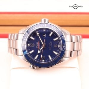 Omega Seamaster Automatic 37.5mm Blue Dial Titanium Watch 232.90.38.20.03.001