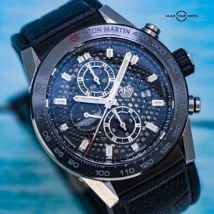 Tag Heuer Carrera Calibre Heuer 01 Aston Martin Special Edition 45mm / CAR2A1AB