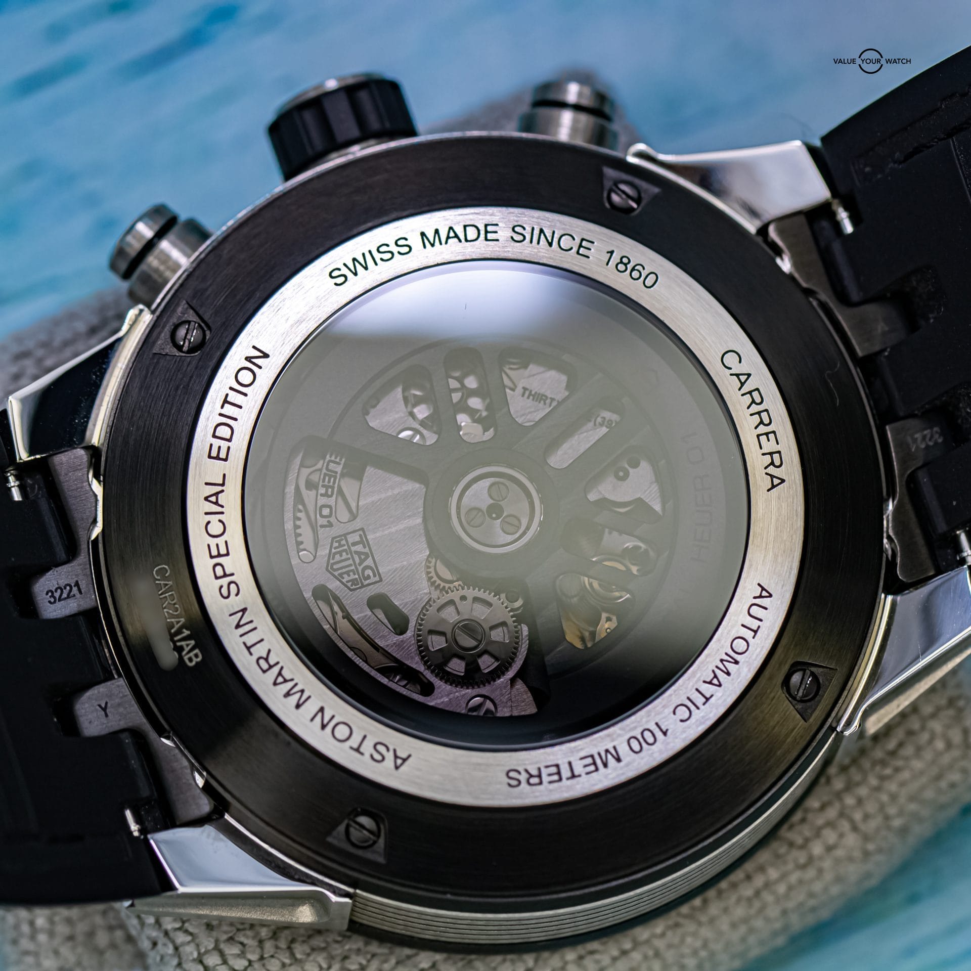 Tag Heuer Carrera Calibre Heuer 01 Aston Martin Special Edition