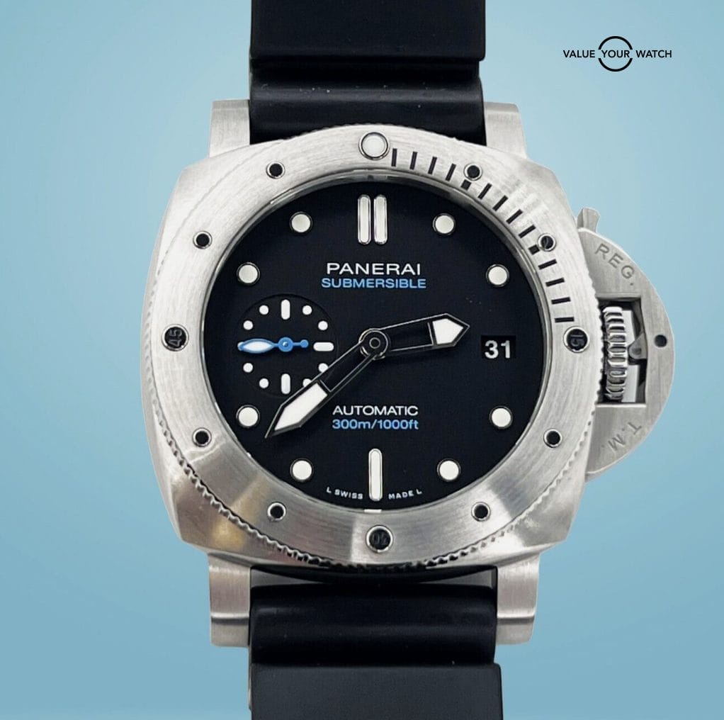 Panerai Luminor Submersible 42mm Automatic Stainless Steel PAM 00973 Box/Papers! - Image 14