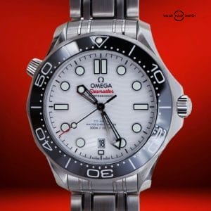 Omega Seamaster 300 42mm White Dial 210.30.42.20.04.001 BOXES/PAPERS!