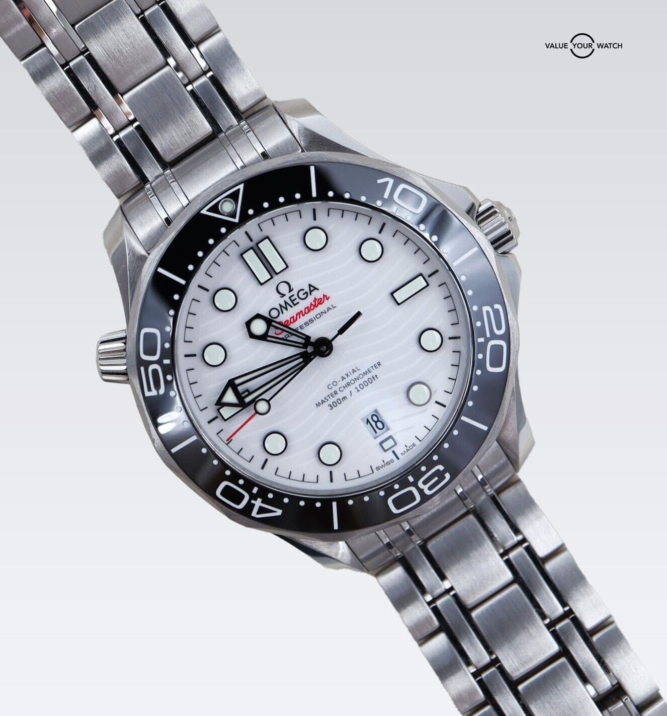 Omega Seamaster 300 42mm White Dial 210.30.42.20.04.001 BOXES/PAPERS! - Image 10