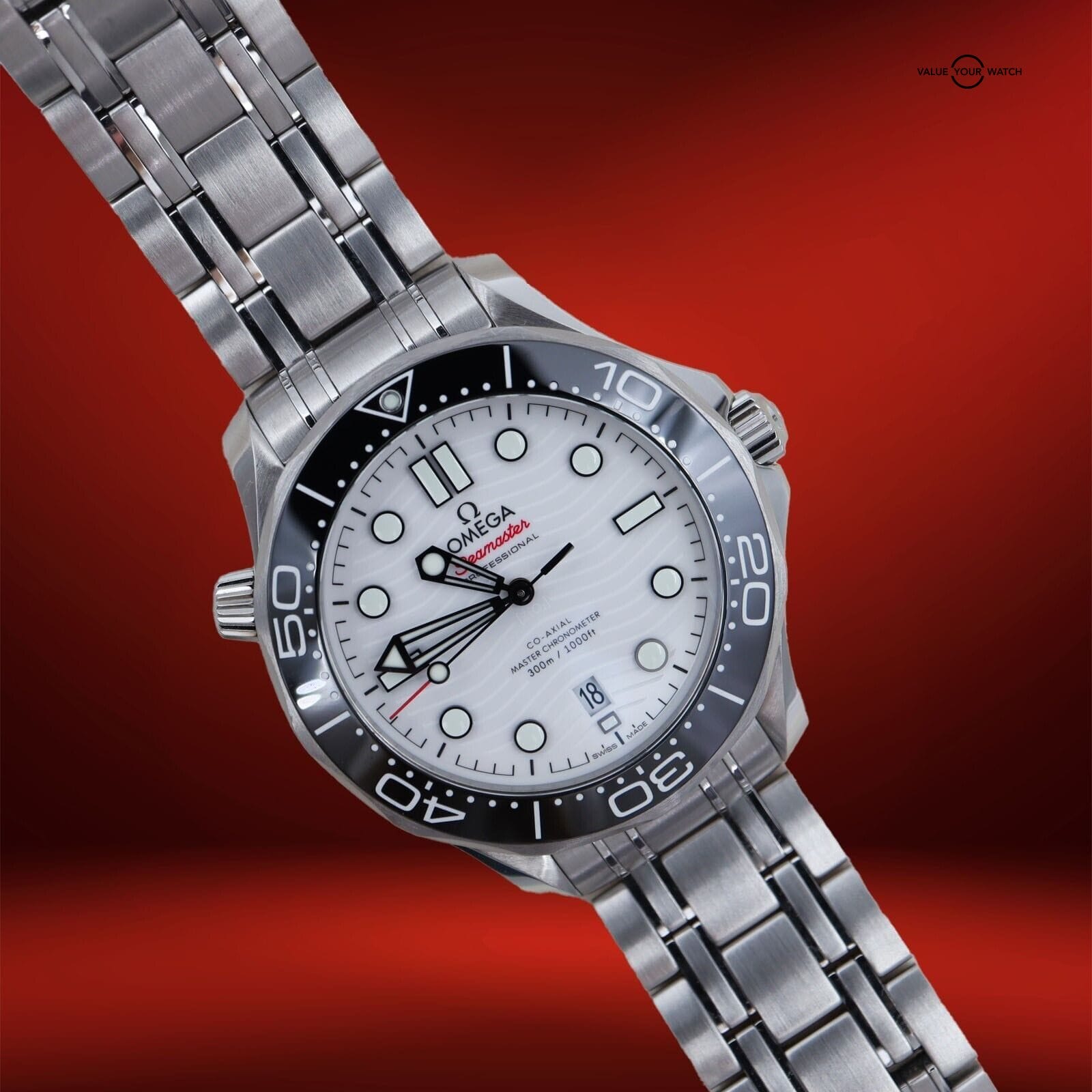 Omega Seamaster 300 42mm White Dial 210.30.42.20.04.001 BOXES/PAPERS! - Image 11