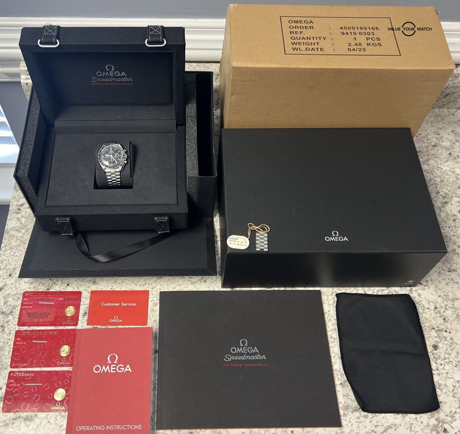 2023 OMEGA SPEEDMASTER Professional Moonwatch Sapphire 310.30.42.50.01.002! - Image 16