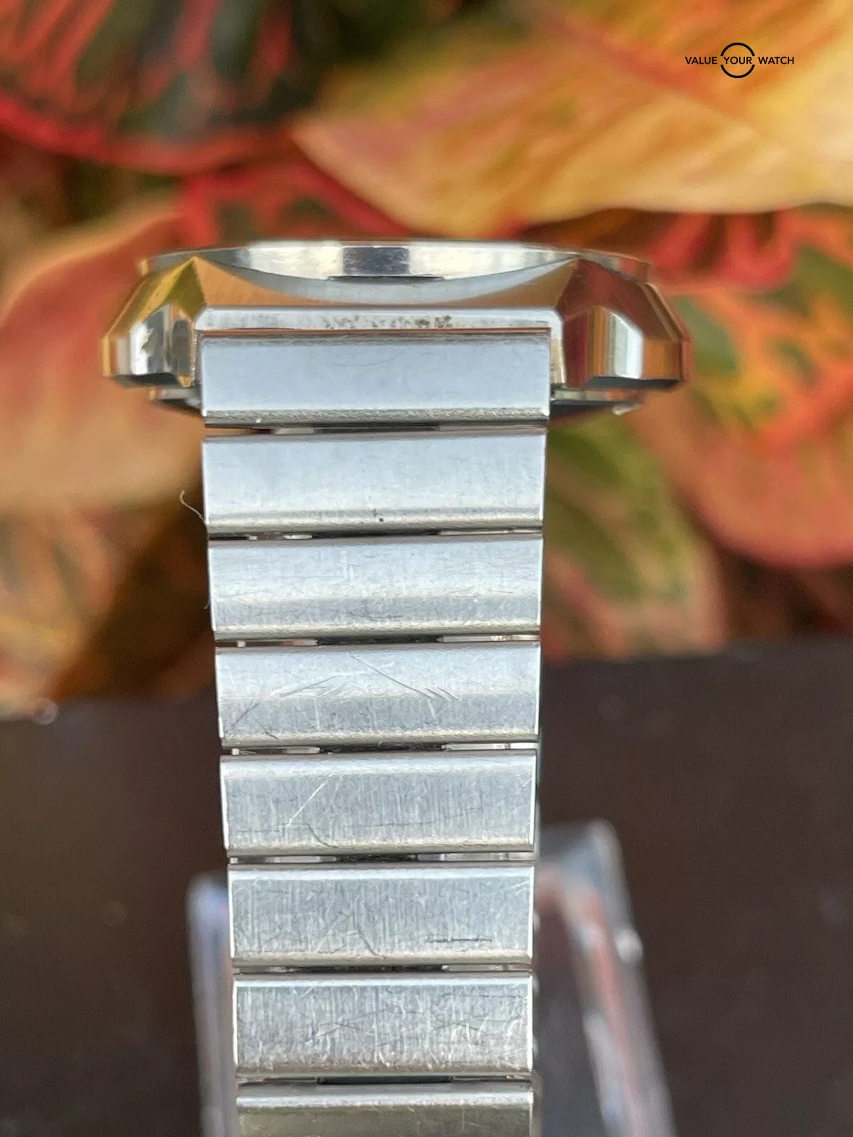 Vintage Seiko DX Automatic Watch Day Date 6106-7759 Blue Dial Estate Sale Runs - Image 10