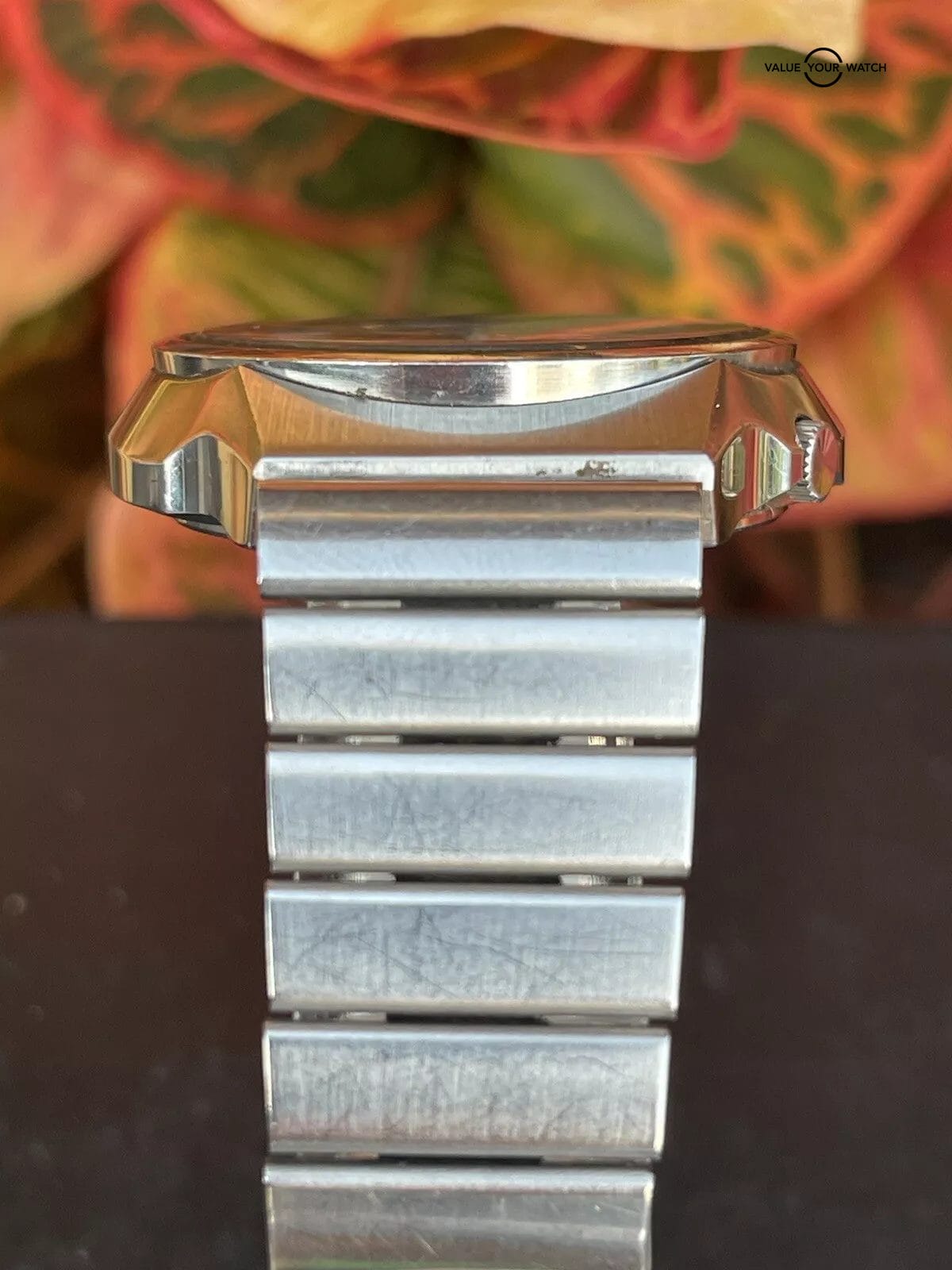 Vintage Seiko DX Automatic Watch Day Date 6106-7759 Blue Dial Estate Sale Runs - Image 11