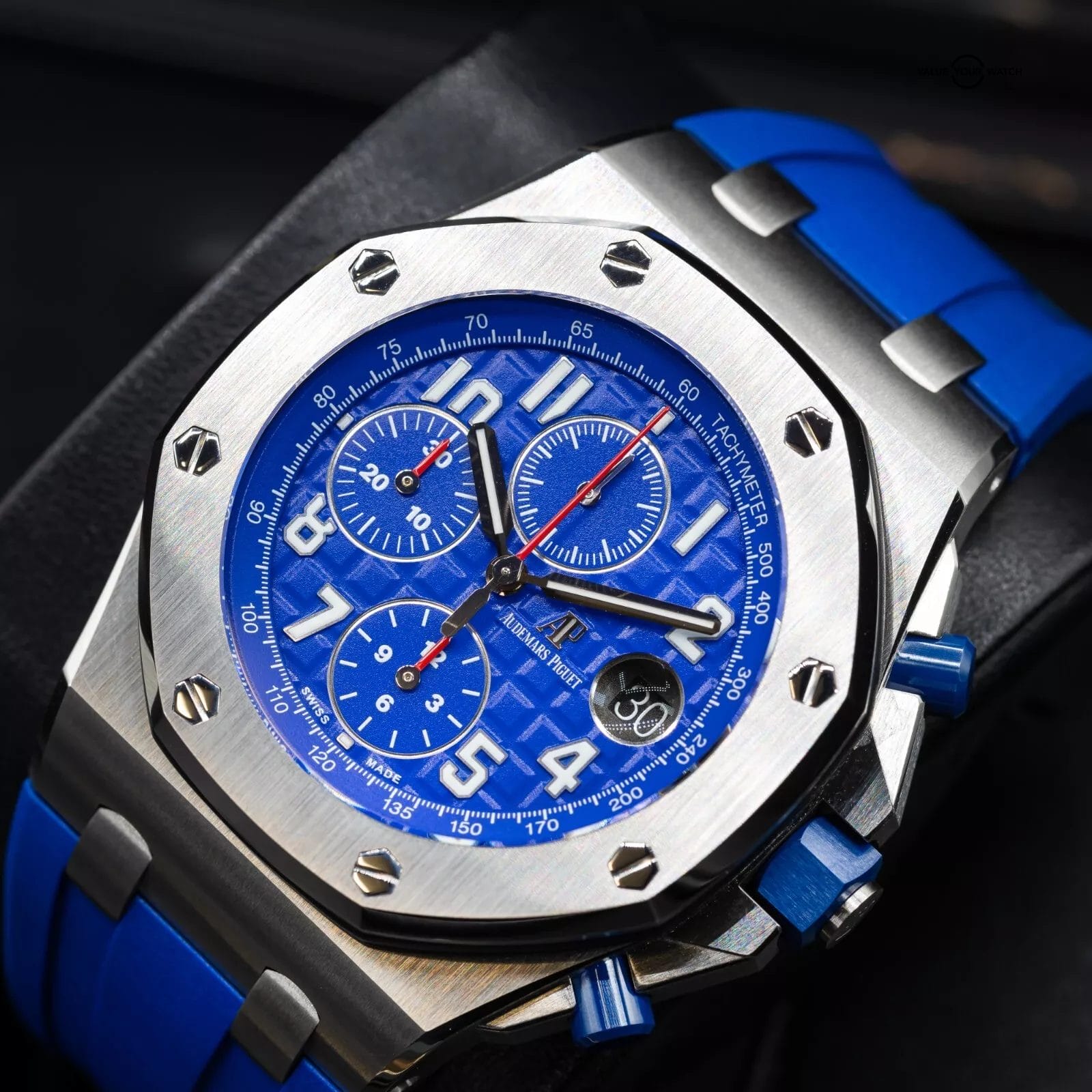 Audemars Piguet Royal Oak Offshore Indigo blue 42mm Full set! Excellent cond AP - Image 8