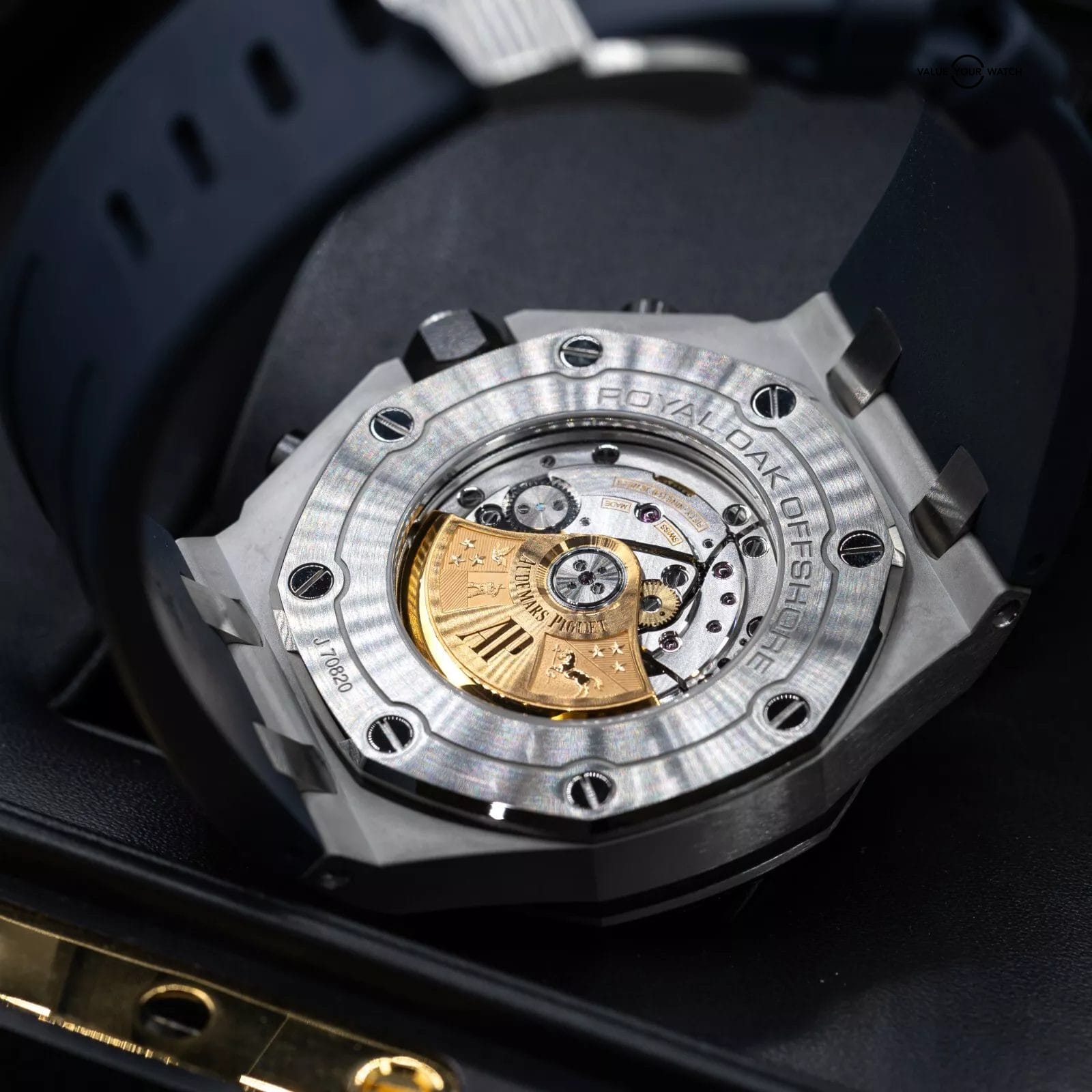 Audemars Piguet Royal Oak Blue Men's Watch with Rubber Strap -... - Image 5