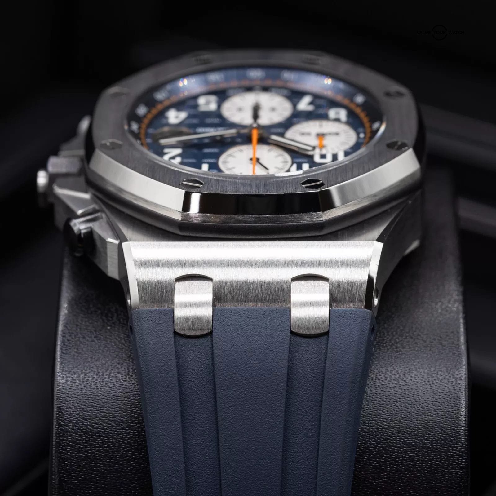 Audemars Piguet Royal Oak Blue Men's Watch with Rubber Strap -... - Image 12
