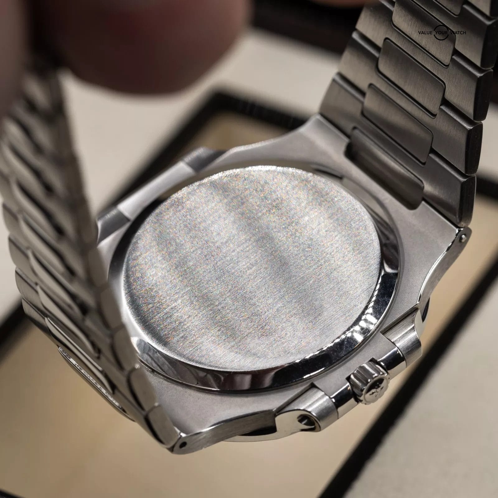 Patek Philippe Nautilus Jumbo Steel Black Power Reserve 42mm 3710/1A - Image 5