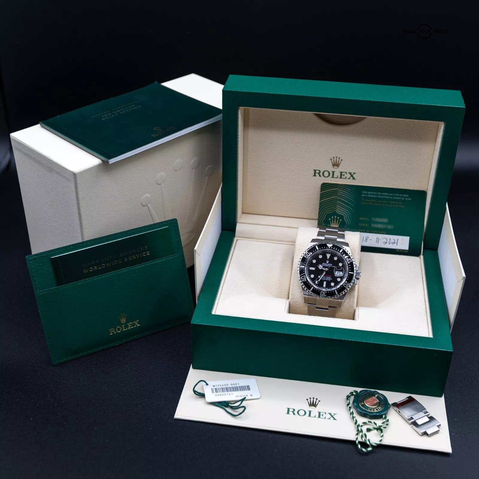 Rolex Sea Dweller SD43, Red Letter 43mm Full set, 2021! - Image 3