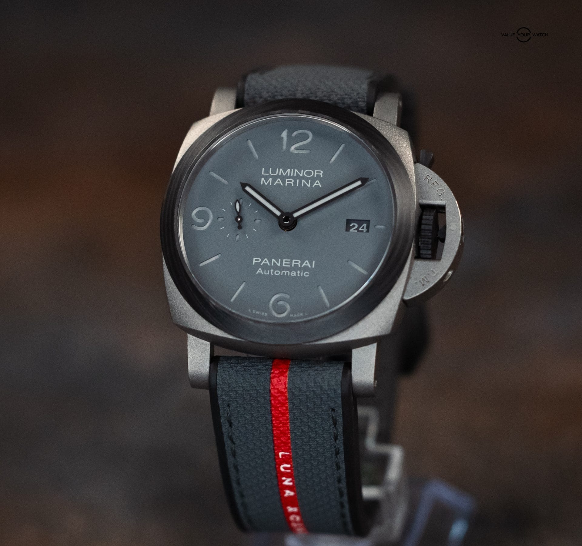 Panerai PAM01662 Luminor Marina Titanium Ceramic Watch Limited Edition - Image 2