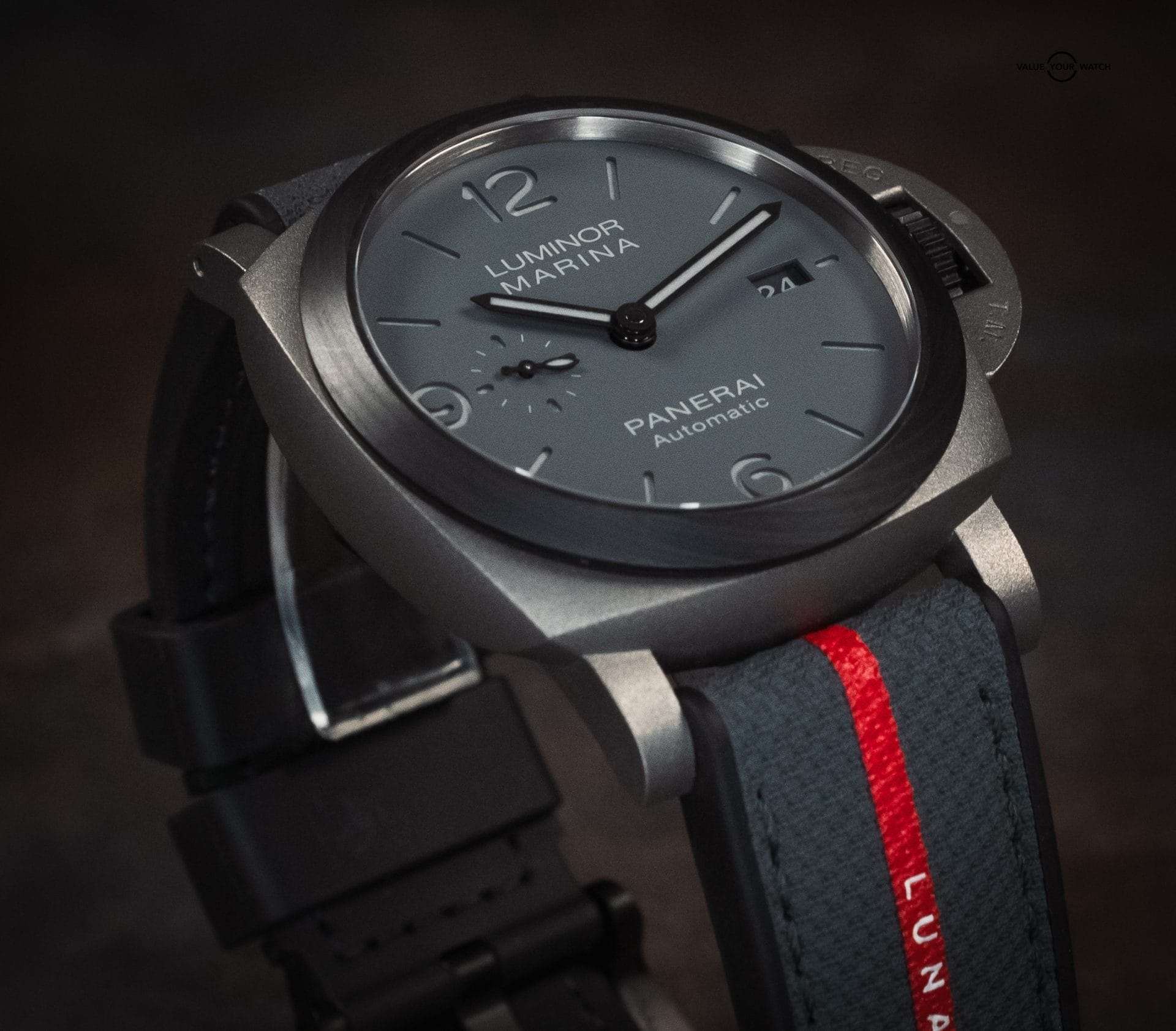 Panerai PAM01662 Luminor Marina Titanium Ceramic Watch Limited Edition - Image 4