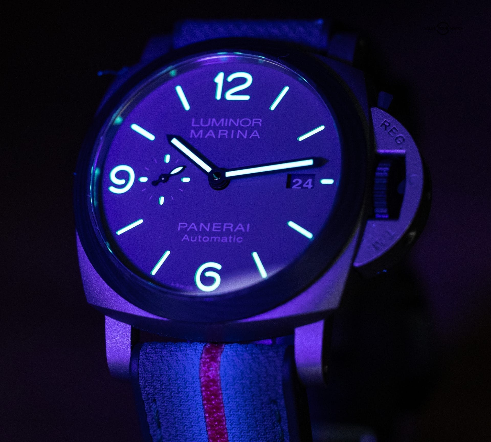 Panerai PAM01662 Luminor Marina Titanium Ceramic Watch Limited Edition - Image 5
