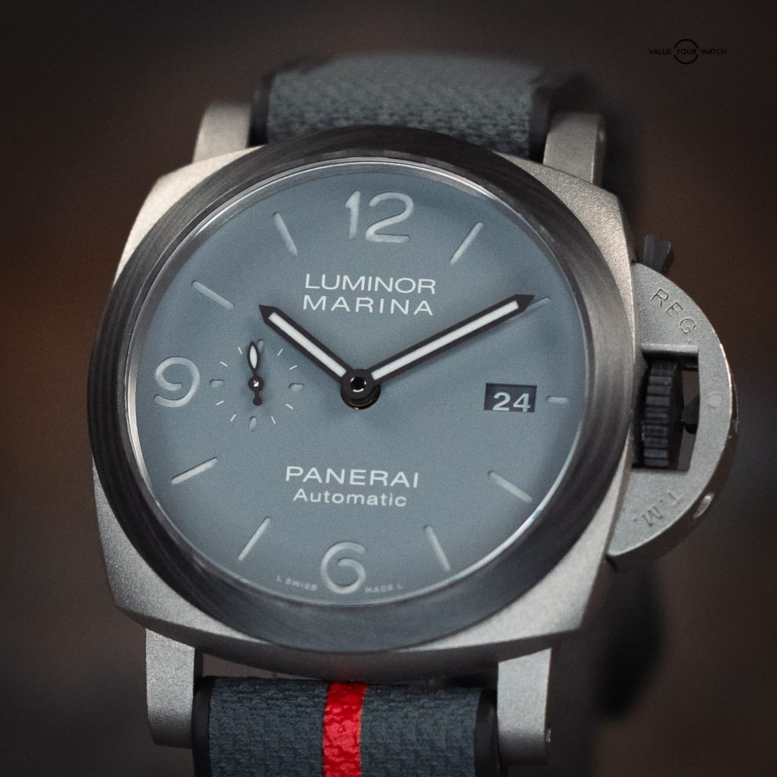 Panerai PAM01662 Luminor Marina Titanium Ceramic Watch Limited Edition