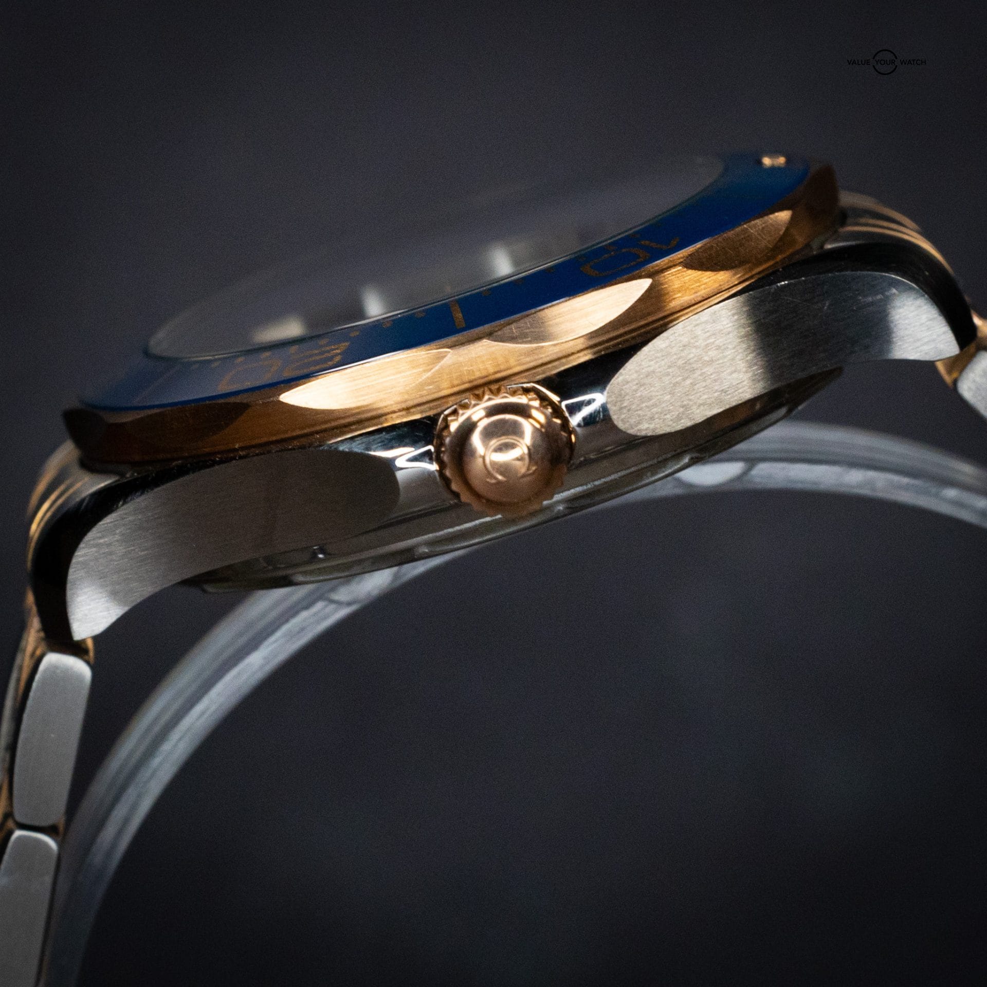 Omega Seamaster Professional Diver 300M 42mm Stainless Steel and Sedna™ Gold - Image 4