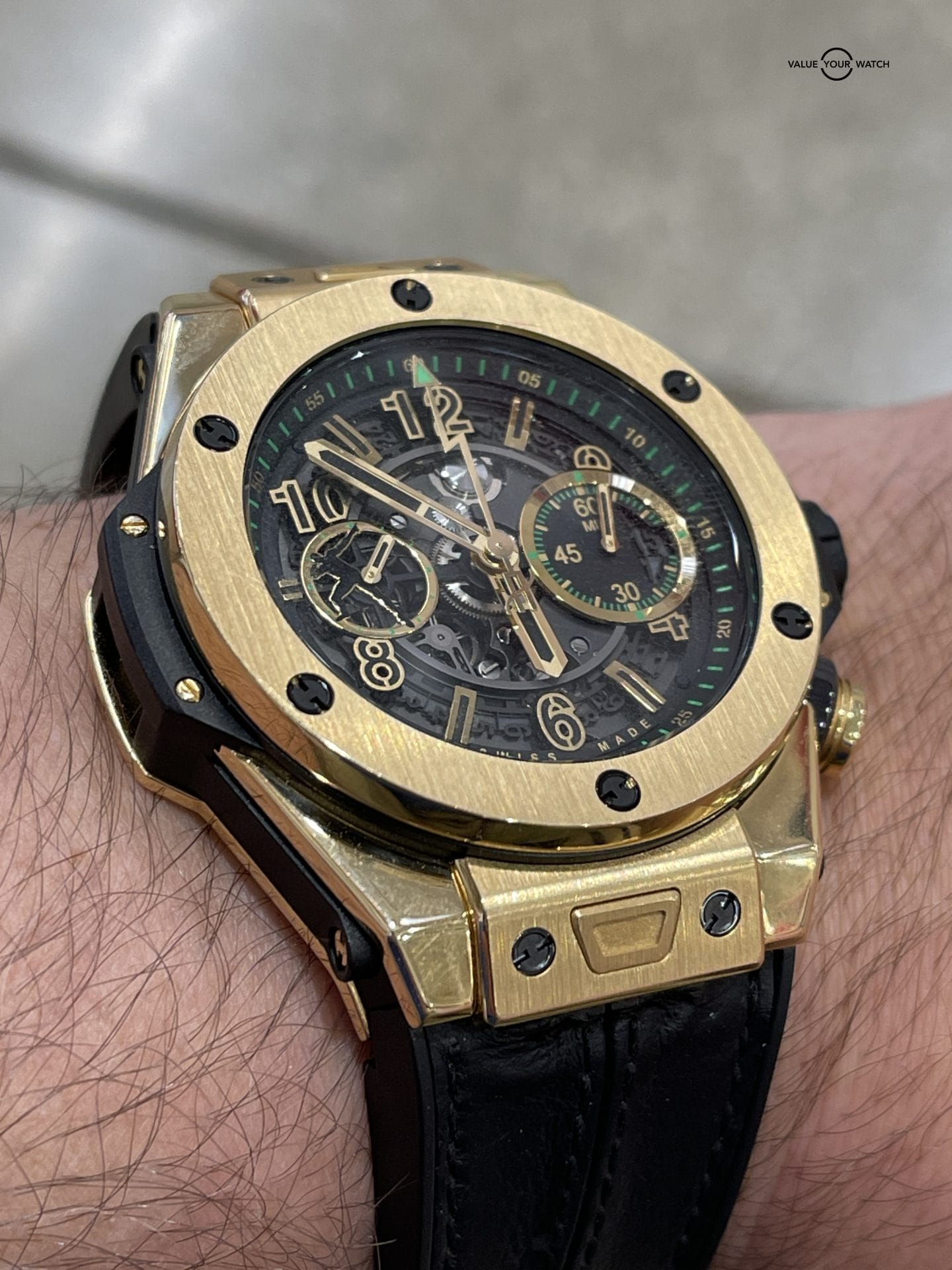 Hublot Big Bang Unico Usain Bolt Ref # 411.VX.1189.VR.USB16 - Image 8
