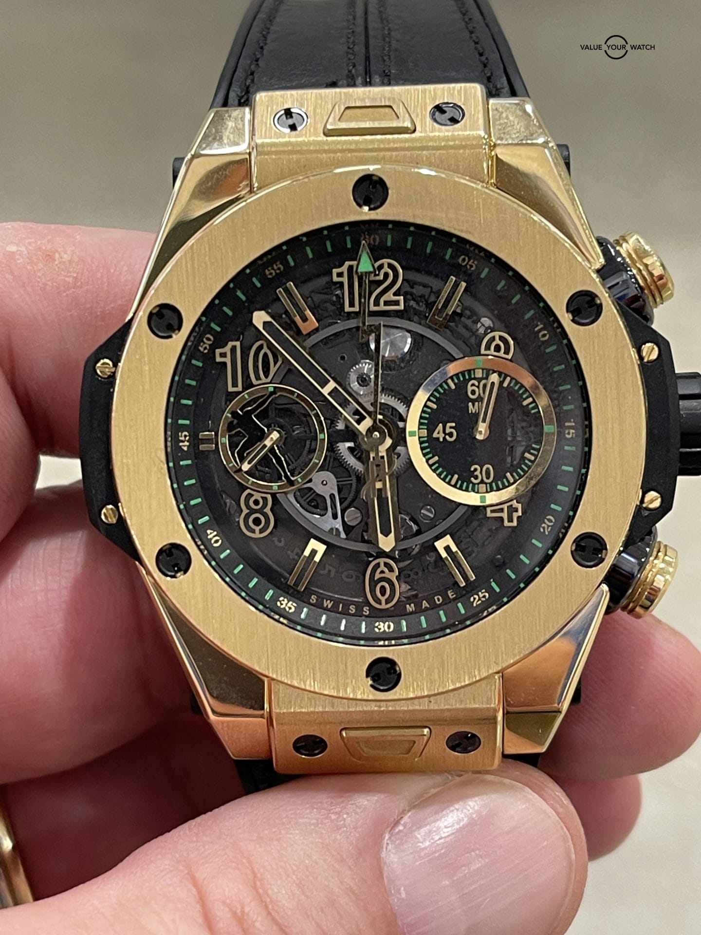 Hublot Big Bang Unico Usain Bolt Ref # 411.VX.1189.VR.USB16 - Image 11