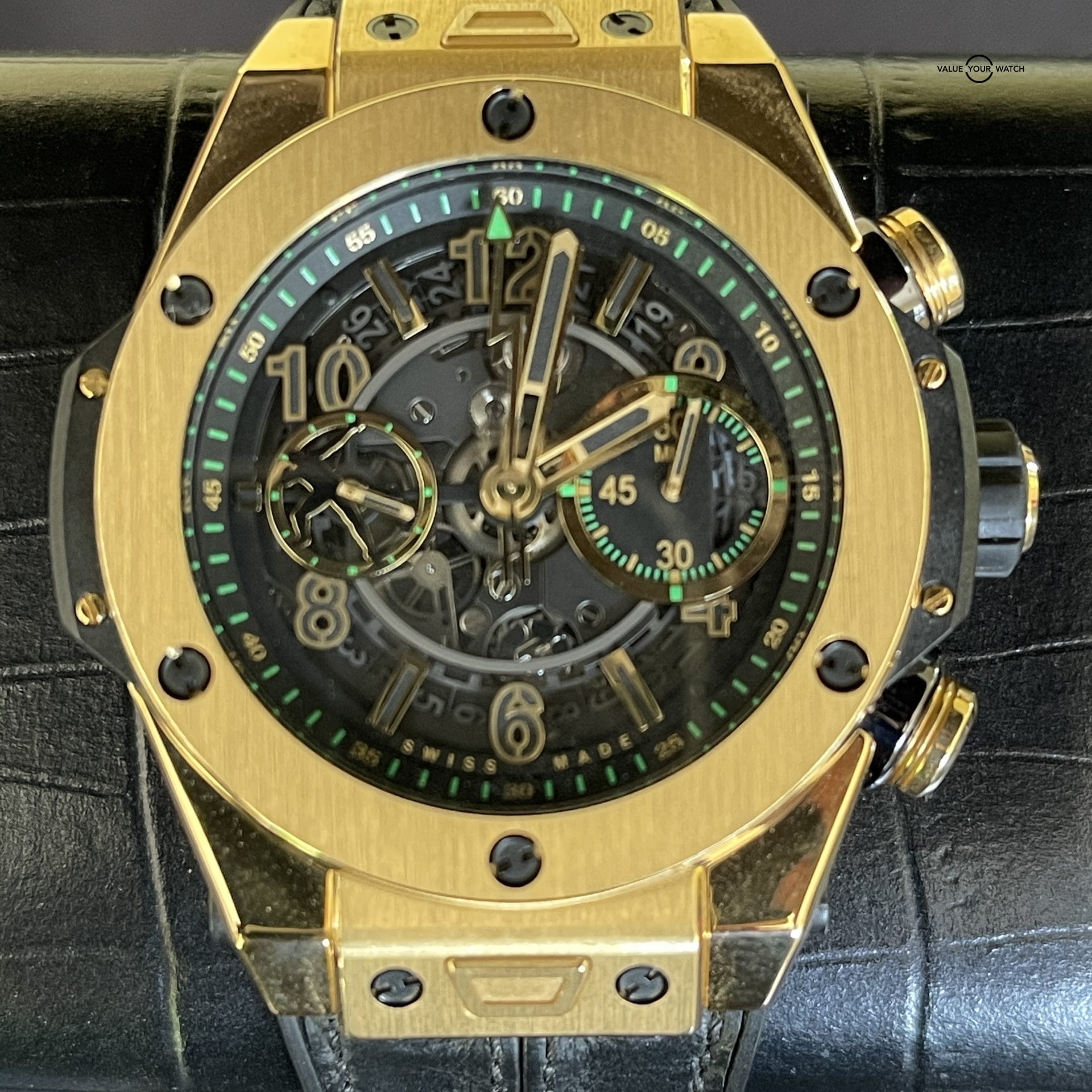 Hublot Big Bang Unico Usain Bolt Ref # 411.VX.1189.VR.USB16 - Image 15