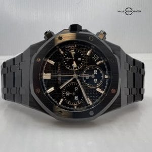 2024 Black Ceramic Chronograph Audemars Piguet Royal Oak 41MM Complete Set