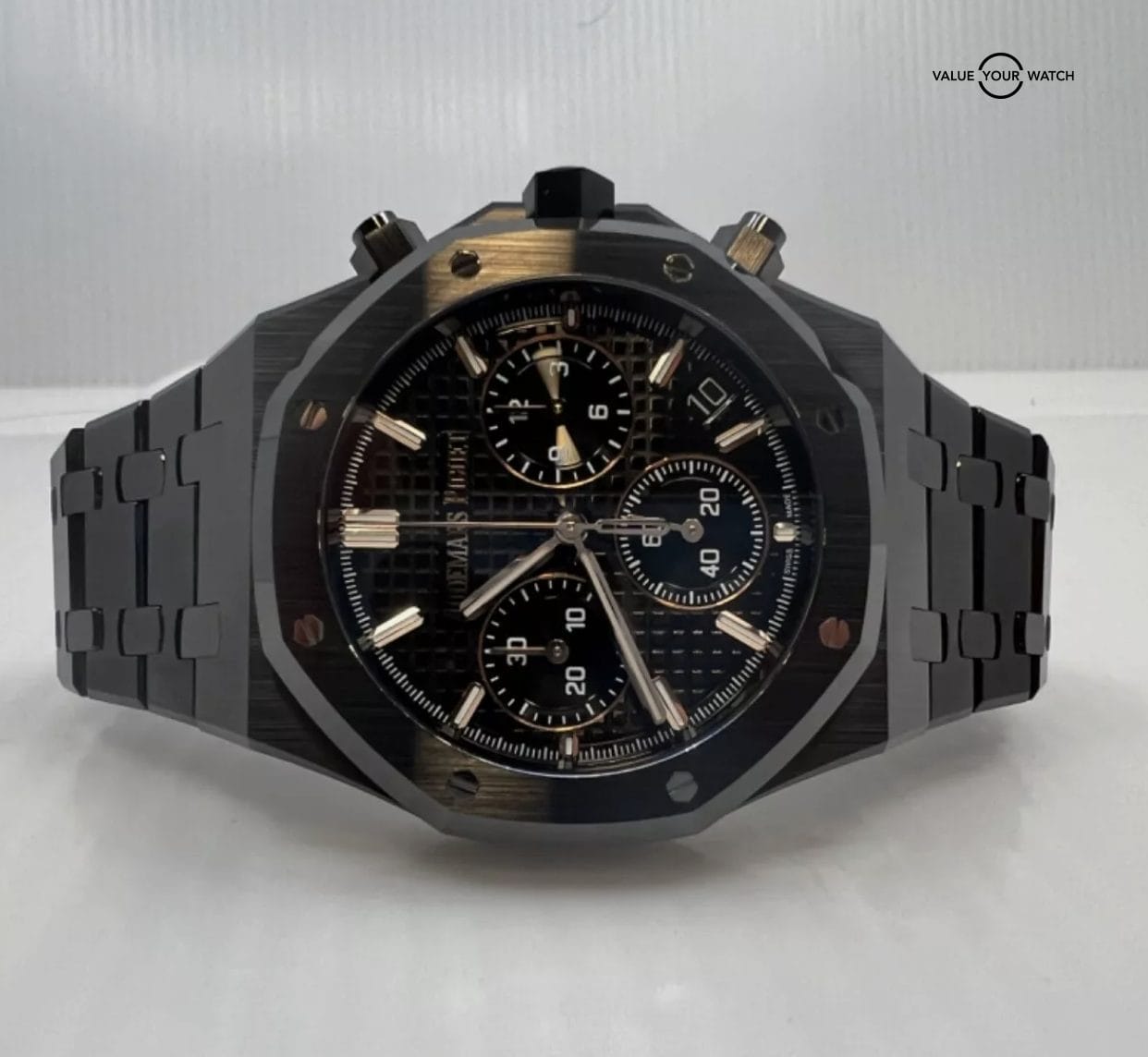 2024 Black Ceramic Chronograph Audemars Piguet Royal Oak 41MM Complete Set