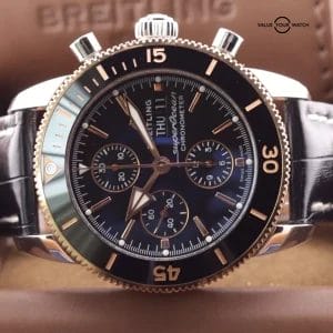 Breitling Superocean Heritage Chronograph 44 Watch with Rubber Strap - U13313