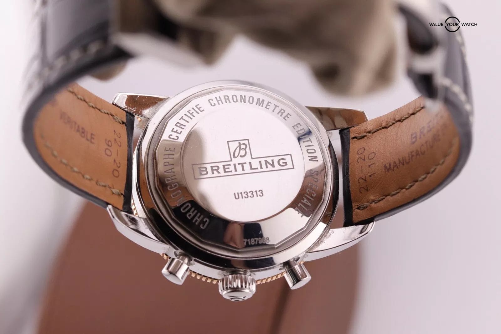 Breitling Superocean Heritage Chronograph 44 Watch with Rubber Strap - U13313 - Image 3