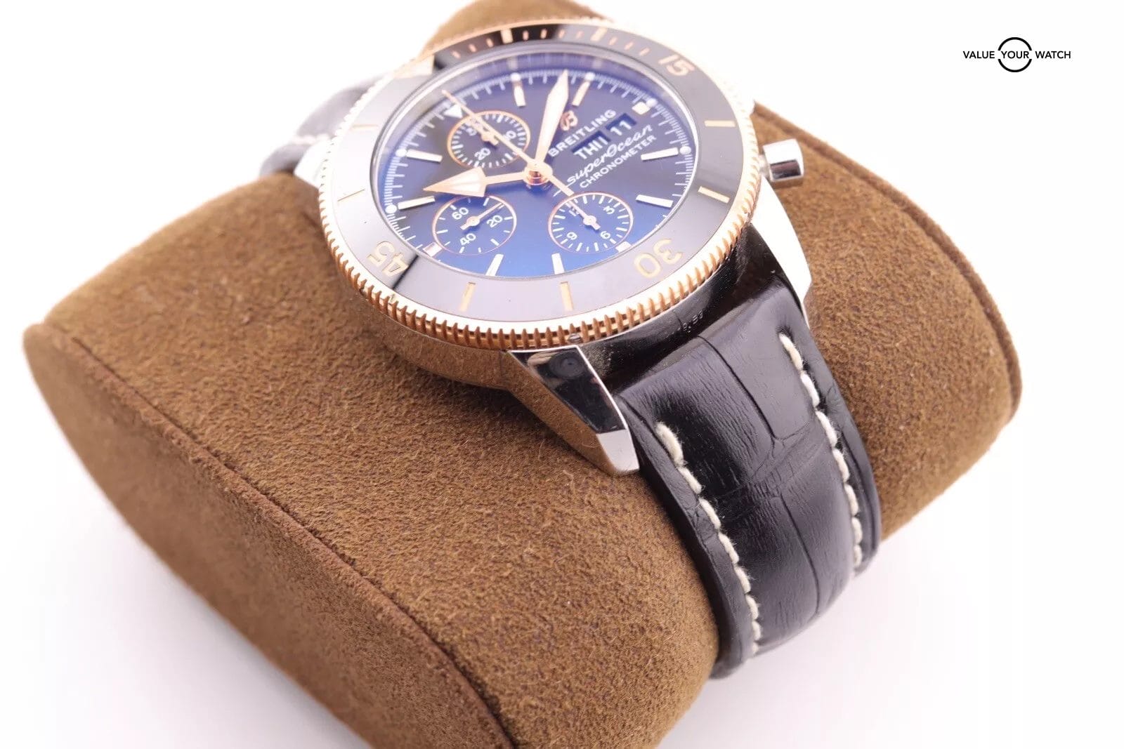 Breitling Superocean Heritage Chronograph 44 Watch with Rubber Strap - U13313 - Image 9