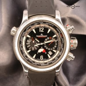 Jaeger-Lecoultre Master Compressor Extreme World Chronograph Black Dial FULL SET MRSP $14,700