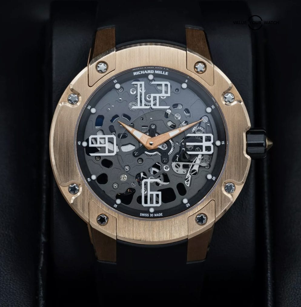 Richard Mille Extra Flat 45mm RM033, Full set with Winder Box - RM 033-AD-RG - Image 2