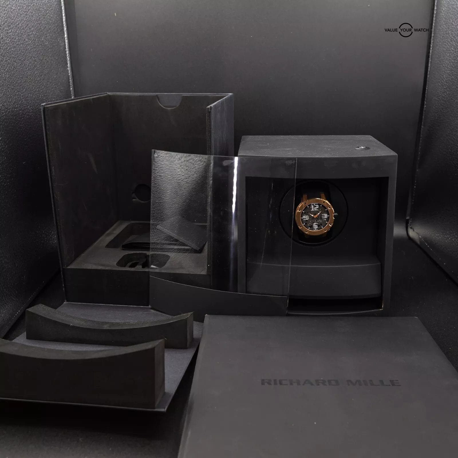 Richard Mille Extra Flat 45mm RM033, Full set with Winder Box - RM 033-AD-RG - Image 3