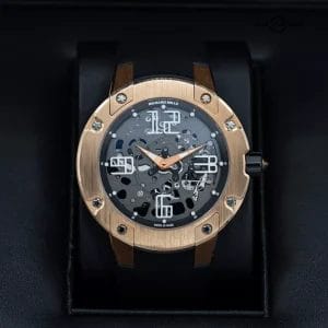 Richard Mille Extra Flat 45mm RM033, Full set with Winder Box - RM 033-AD-RG