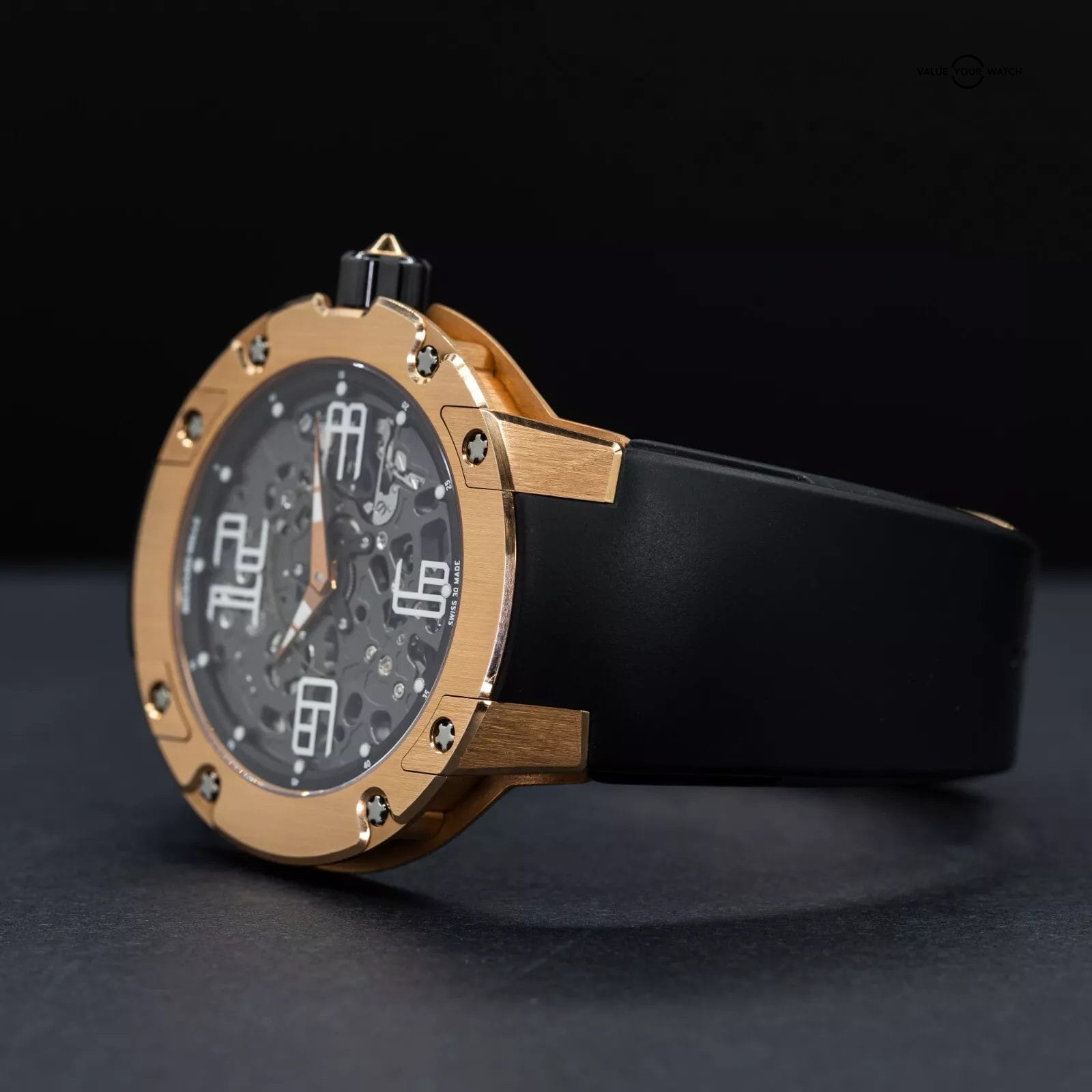 Richard Mille Extra Flat 45mm RM033, Full set with Winder Box - RM 033-AD-RG - Image 11