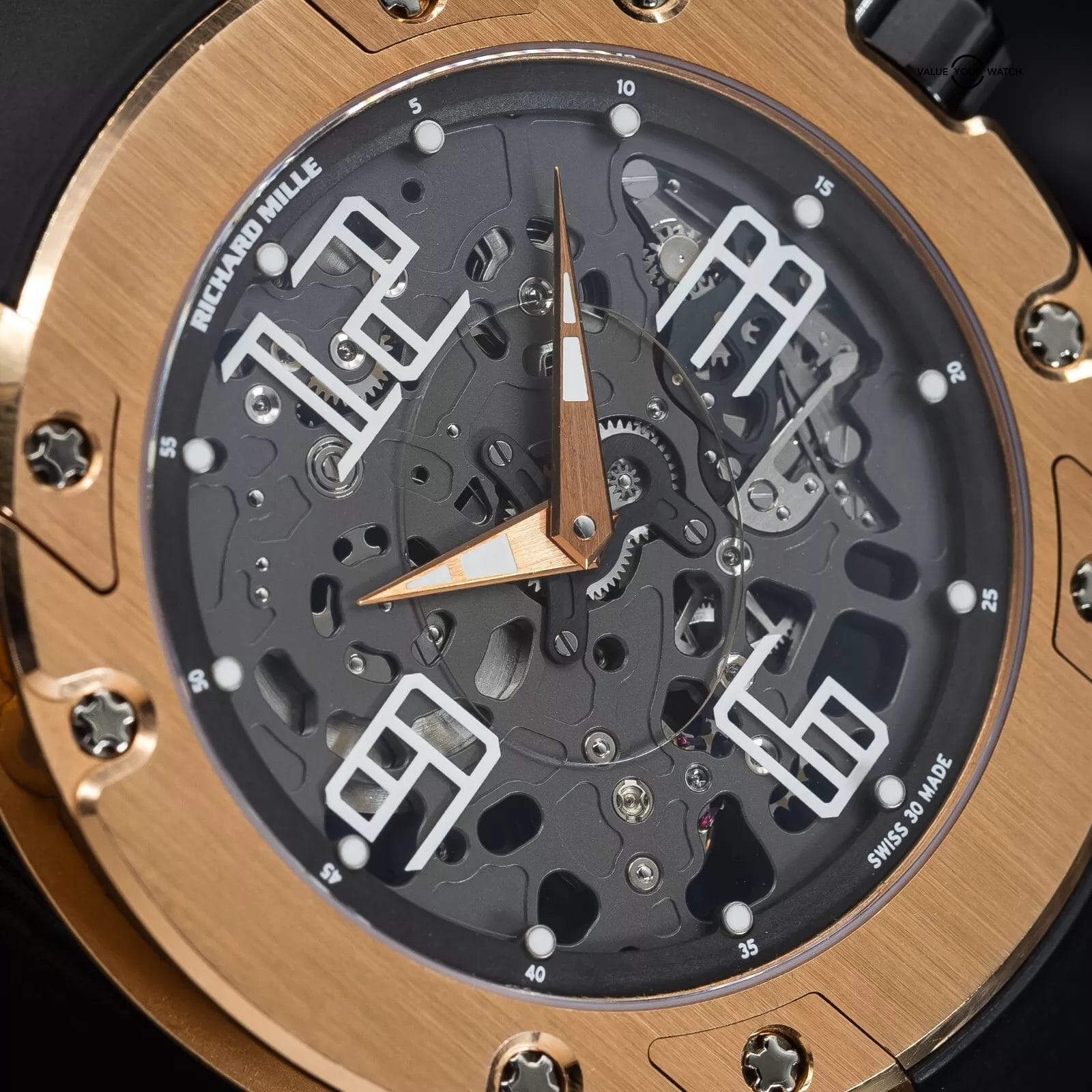 Richard Mille Extra Flat 45mm RM033, Full set with Winder Box - RM 033-AD-RG - Image 18