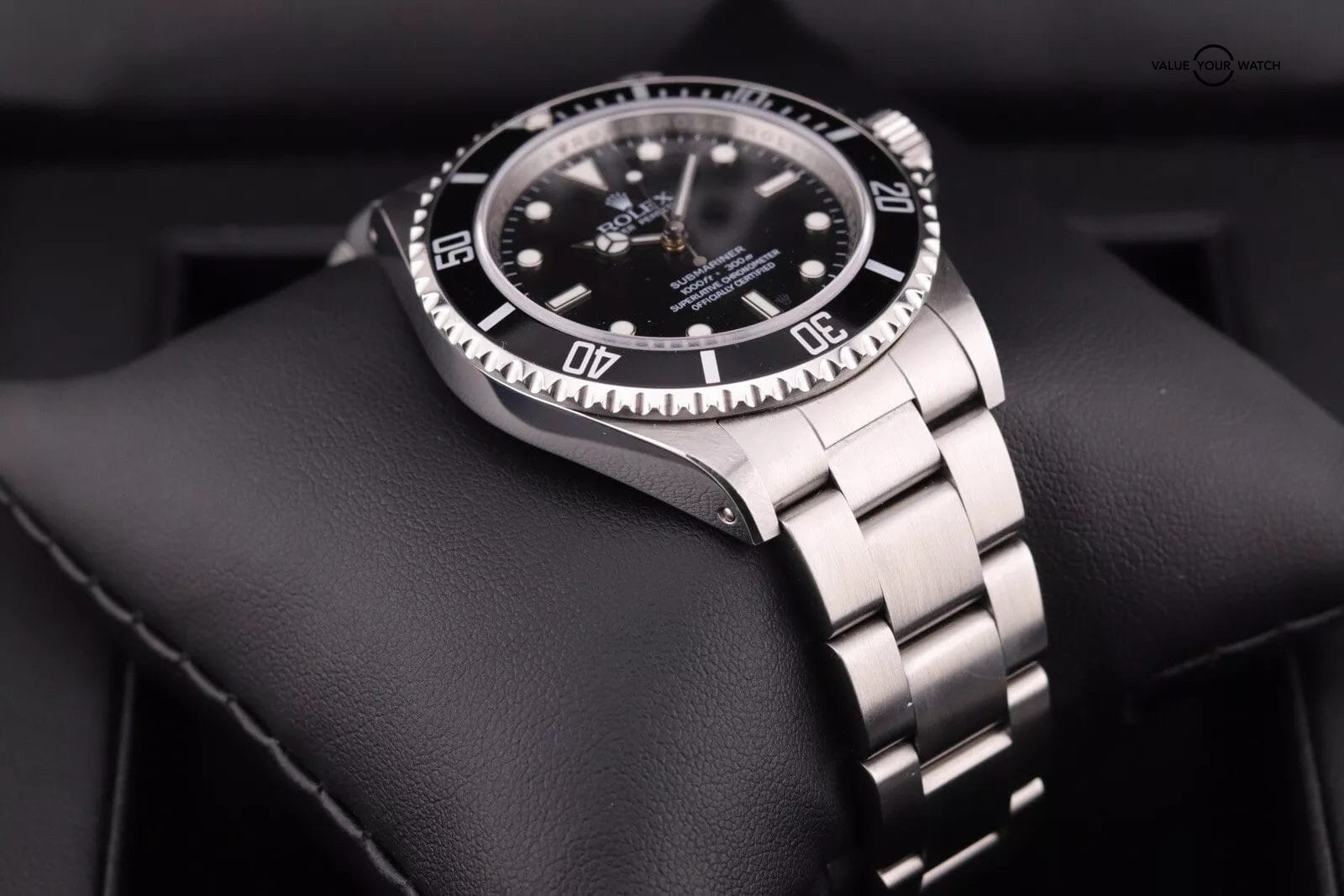 2010 Rolex Submariner No Date 14060M Engraved Rehaut 4 Liner Great Condition - Image 8