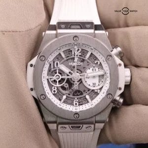 Hublot Big Bang White Ceramic x Titanium Men's Watch - 441.NE.2011.RW.1104
