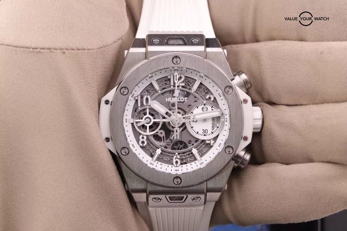 Hublot Big Bang White Ceramic x Titanium Men's Watch - 441.NE.2011.RW.1104