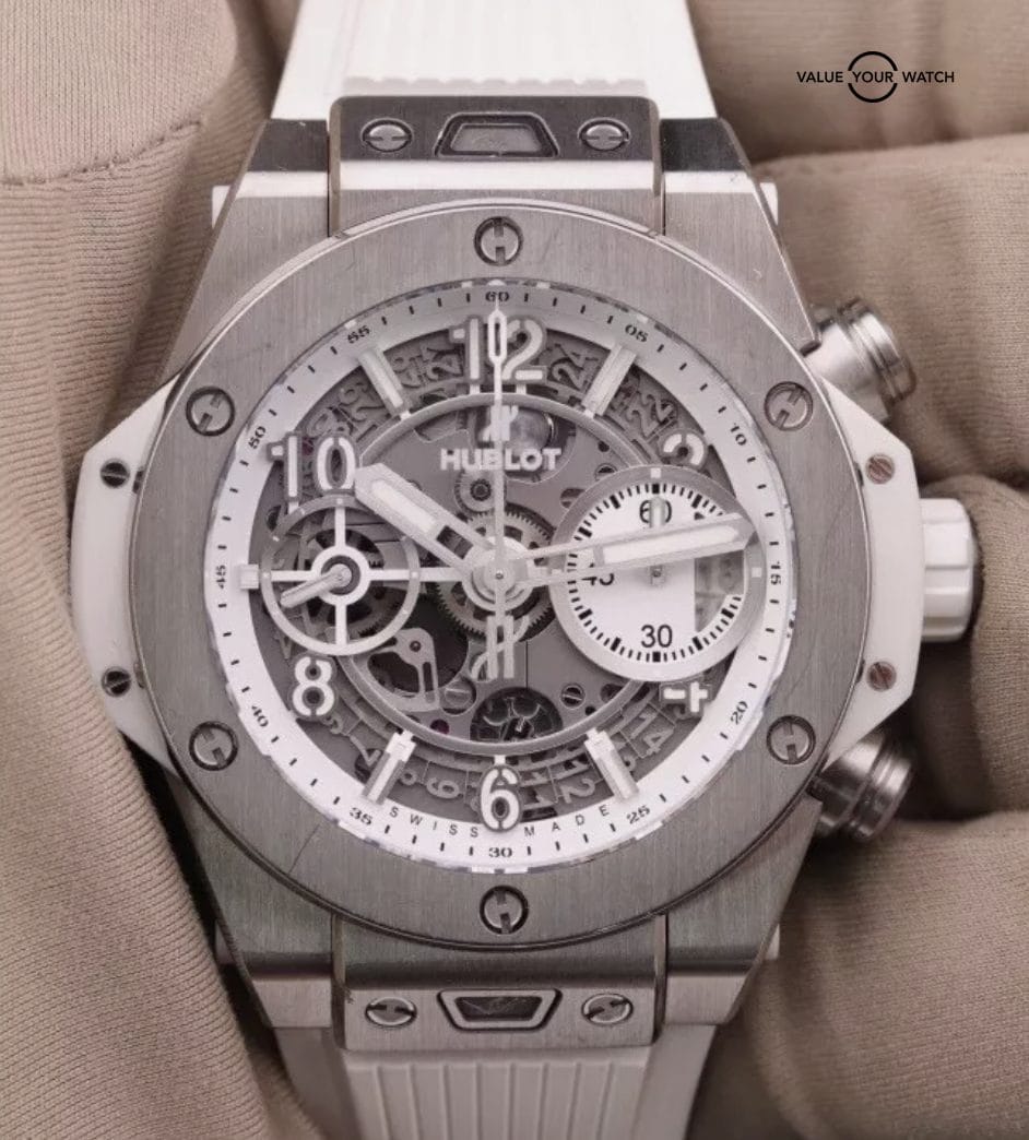 Hublot Big Bang White Ceramic x Titanium Men's Watch - 441.NE.2011.RW.1104 - Image 8