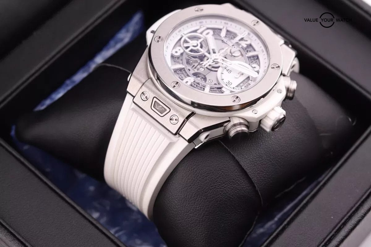 Hublot Big Bang White Ceramic x Titanium Men's Watch - 441.NE.2011.RW.1104 - Image 9