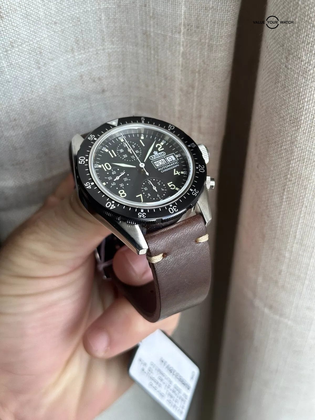 Aristo Aviator Day/Date Chronograph | Made In Germany | Automatic - Image 10