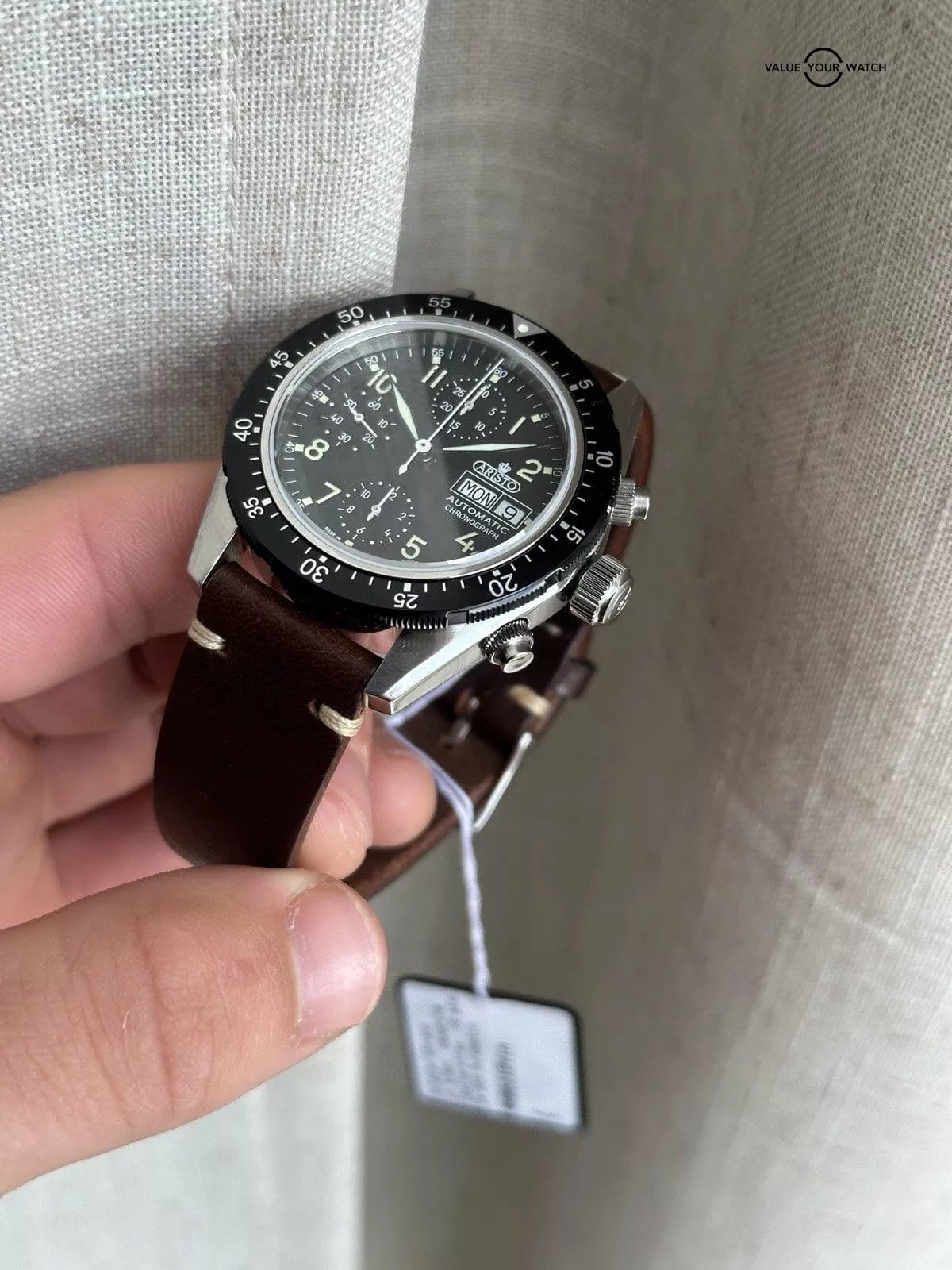 Aristo Aviator Day/Date Chronograph | Made In Germany | Automatic - Image 11